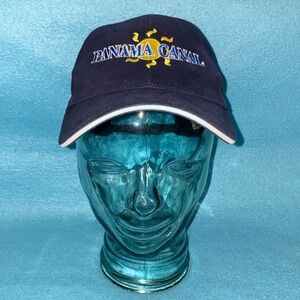 Panama Canal TAMI adjustable denim baseball cap embroidered sunshine size OSFA